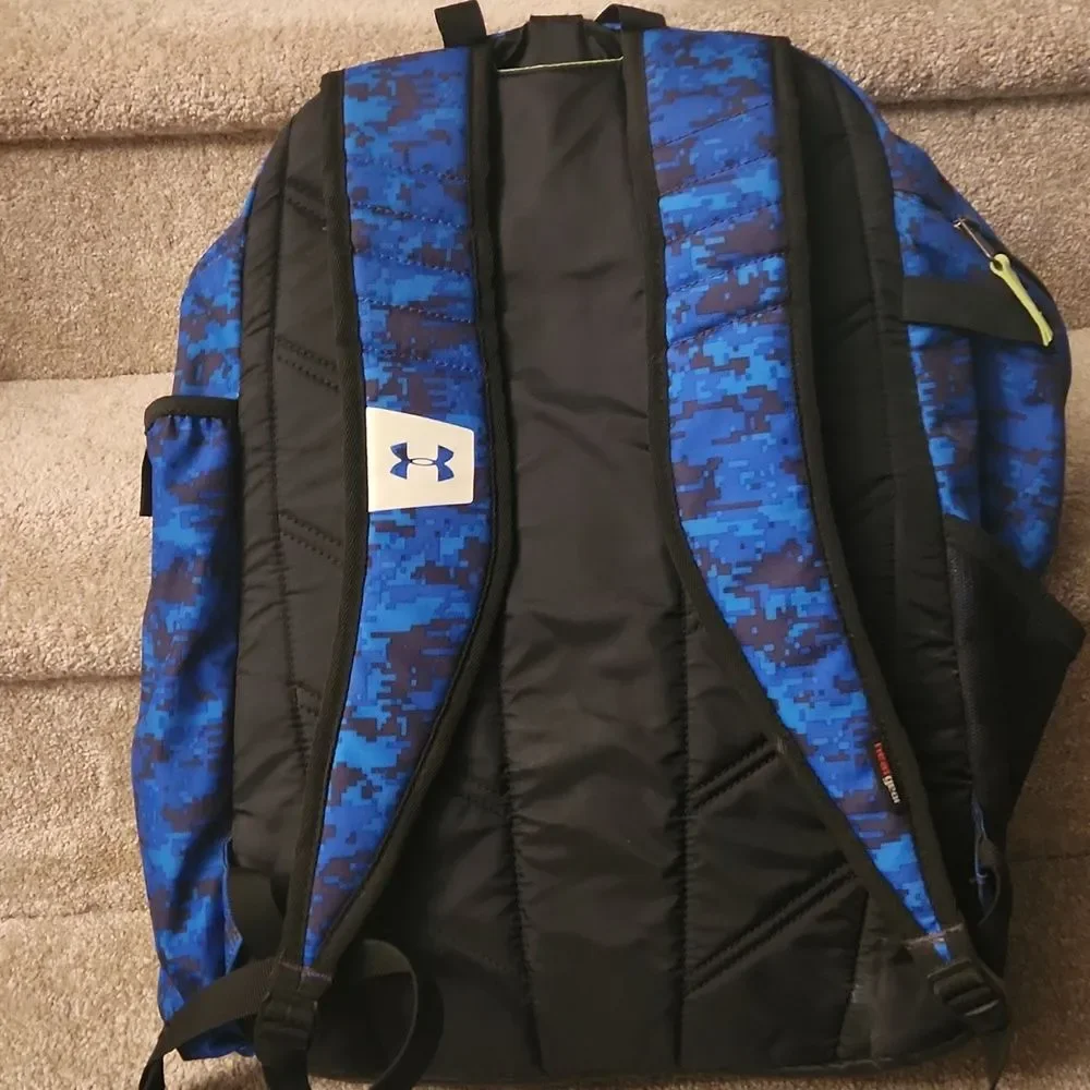 Under Armour Storm 1 Blue & Black Camo Backpack